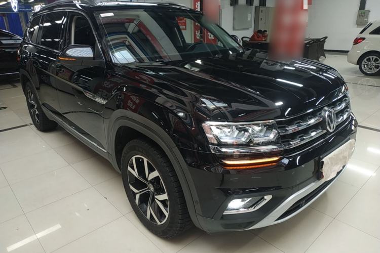 Used Volkswagen Teramont 2020 Revised Version 380TSI Four-Wheel Drive Luxury Edition Front Right 45 Deg