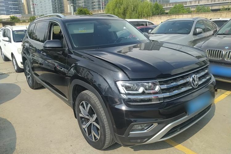 Used Volkswagen Teramont 2020 380TSI Four-Wheel Drive Luxury Version China VI Standard Front Right 45 Deg