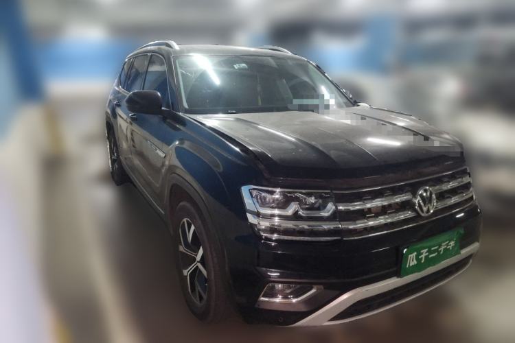 Used Volkswagen Teramont 2020 380TSI Four-Wheel Drive Luxury Version China VI Standard Front Right 45 Deg