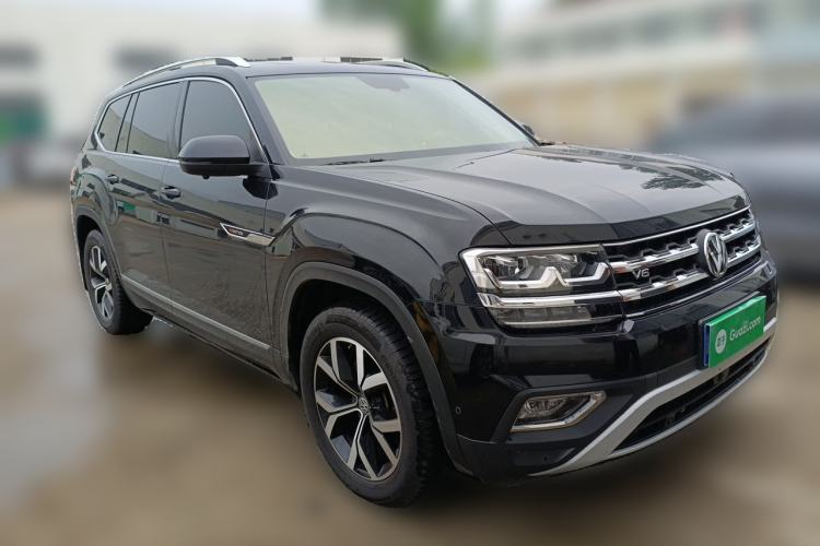 Used Volkswagen Teramont 2020 Revised Version 380TSI Four-Wheel Drive Luxury Edition Front Right 45 Deg