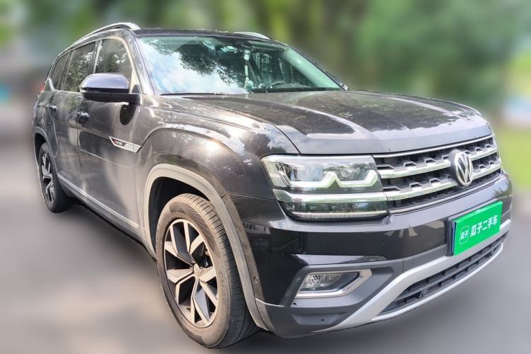 Used Volkswagen Teramont 2020 380TSI Four-Wheel Drive Luxury Version China VI Standard Front Right 45 Deg