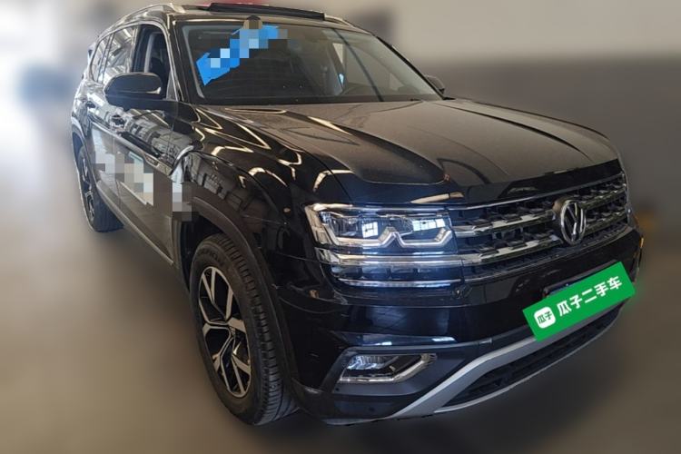 Used Volkswagen Teramont 2020 380TSI Four-Wheel Drive Luxury Version China VI Standard Front Right 45 Deg
