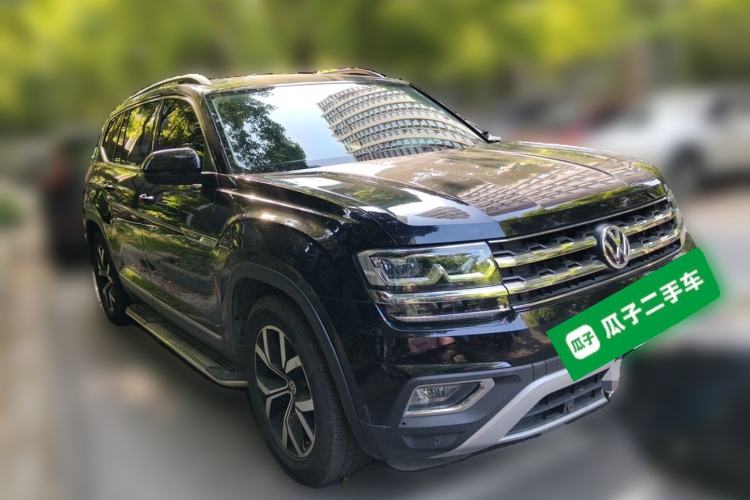 Used Volkswagen Teramont 2020 380TSI Four-Wheel Drive Luxury Version China VI Standard Front Right 45 Deg