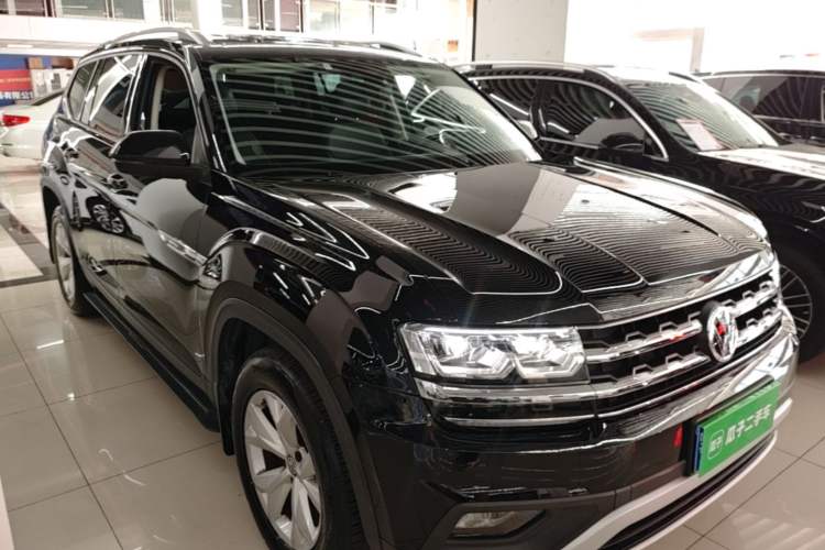 Used Volkswagen Teramont 2020 Revised Version 380TSI Four-Wheel Drive Comfort Edition Front Right 45 Deg