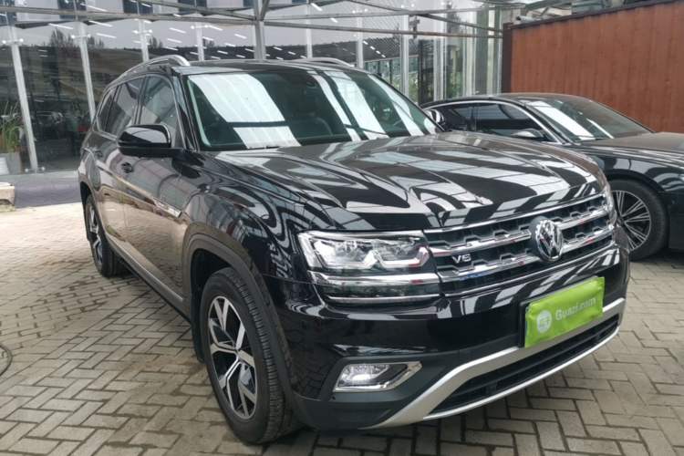 Used Volkswagen Teramont 2020 530 V6 Four-Wheel Drive Luxury Edition China V Standard Front Right 45 Deg