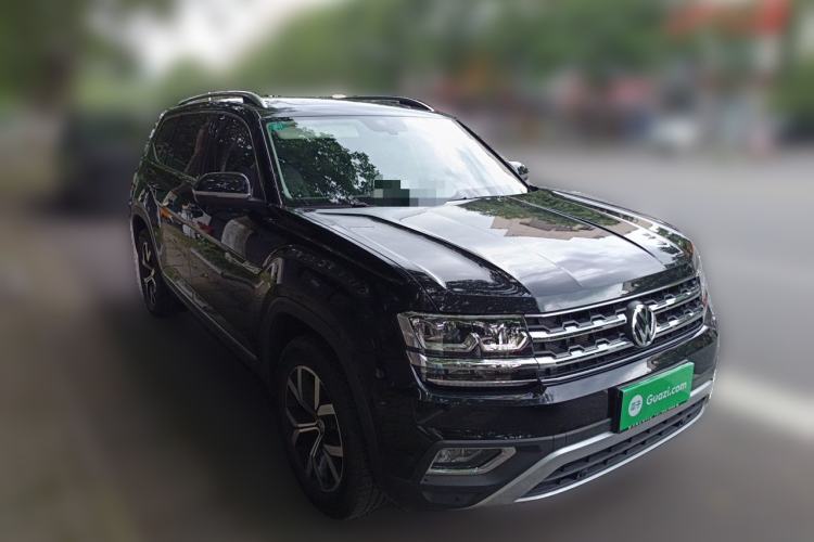 Used Volkswagen Teramont 2020 330TSI Two-Wheel-Drive Luxury Edition China VI Standard Front Right 45 Deg