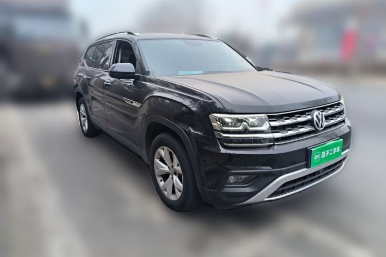 Used Volkswagen Teramont 2020 Revised Version 380TSI Four-Wheel Drive Comfort Edition Front Right 45 Deg
