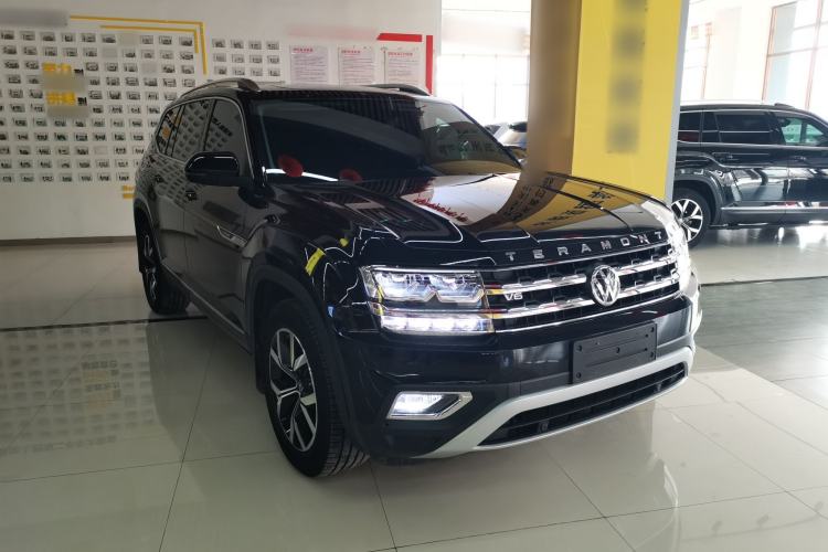 Used Volkswagen Teramont 2020 Revised Version 380TSI Four-Wheel Drive Luxury Edition Front Right 45 Deg