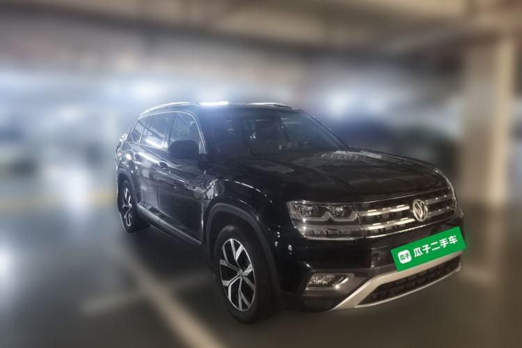 Used Volkswagen Teramont 2020 380TSI Four-Wheel Drive Luxury Version China VI Standard Front Right 45 Deg