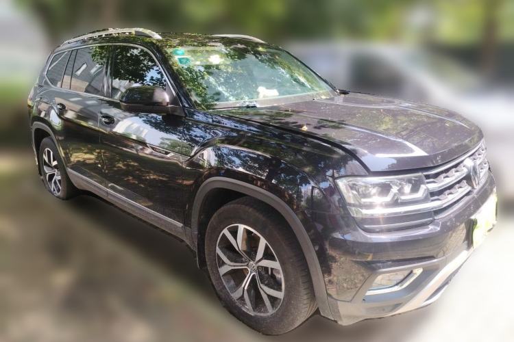 Used Volkswagen Teramont 2020 380TSI Four-Wheel Drive Luxury Version China VI Standard Front Right 45 Deg