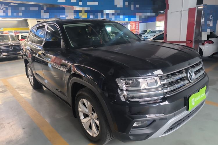 Used Volkswagen Teramont 2020 380TSI Four-Wheel Drive Comfort Edition China VI Standard Front Right 45 Deg