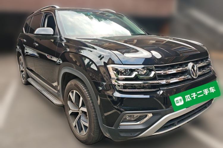 Used Volkswagen Teramont 2020 380TSI Four-Wheel Drive Luxury Version China VI Standard Front Right 45 Deg