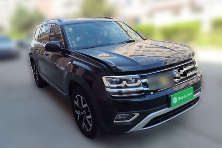 Used Volkswagen Teramont 2020 380TSI Four-Wheel Drive Luxury Edition China V Standard Front Right 45 Deg