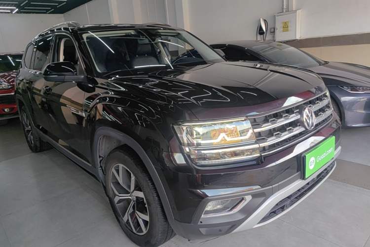 Used Volkswagen Teramont 2020 380TSI Four-Wheel Drive Luxury Version China VI Standard Front Right 45 Deg