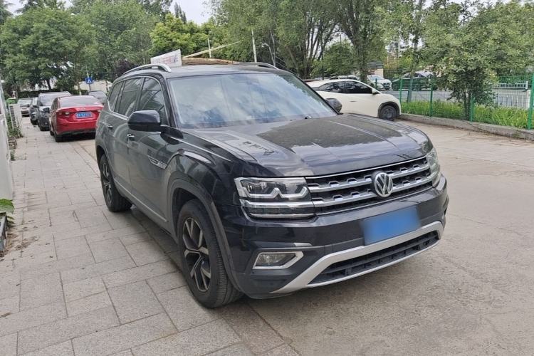 Used Volkswagen Teramont 2020 380TSI Four-Wheel Drive Luxury Version China VI Standard Front Right 45 Deg