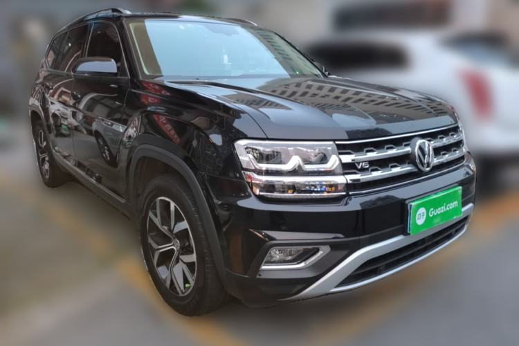 Used Volkswagen Teramont 2020 Revised Version 530 V6 Four-Wheel Drive Luxury Edition Front Right 45 Deg