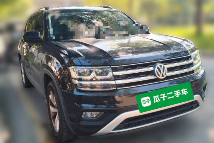 Used Volkswagen Teramont 2020 Revised Version 380TSI Four-Wheel Drive Comfort Edition Front Right 45 Deg