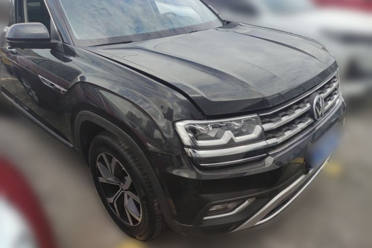 Used Volkswagen Teramont 2020 380TSI Four-Wheel Drive Luxury Version China VI Standard Front Right 45 Deg