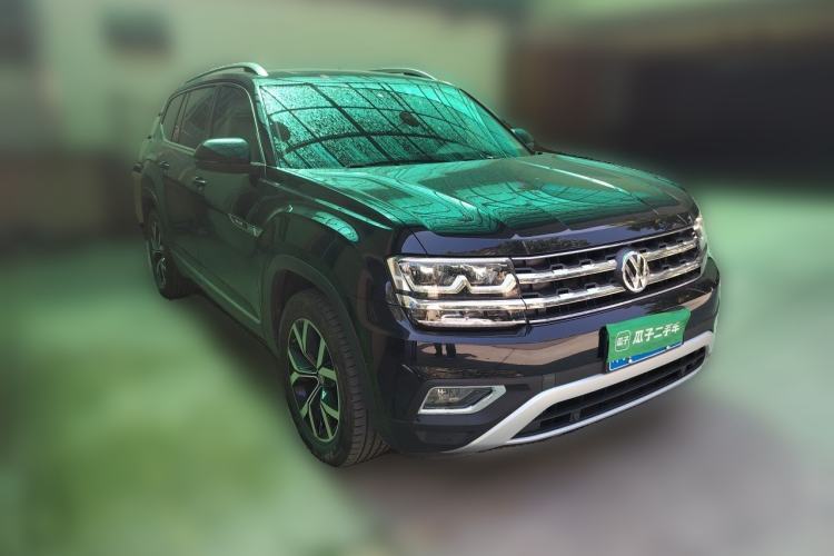 Used Volkswagen Teramont 2020 380TSI Four-Wheel Drive Luxury Version China VI Standard Front Right 45 Deg