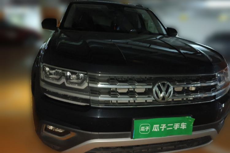 Used Volkswagen Teramont 2020 Revised Version 330TSI Two-Wheel Drive Luxury Edition Front Right 45 Deg