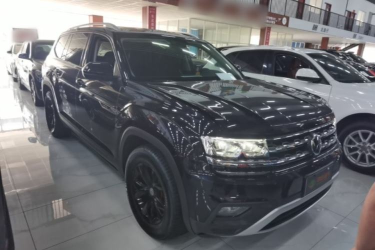 Used Volkswagen Teramont 2020 Revised Version 380TSI Four-Wheel Drive Comfort Edition Front Right 45 Deg