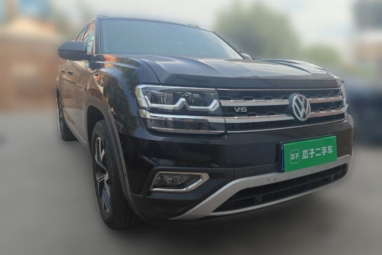 Used Volkswagen Teramont 2020 Revised Version 530 V6 Four-Wheel Drive Luxury Edition Front Right 45 Deg