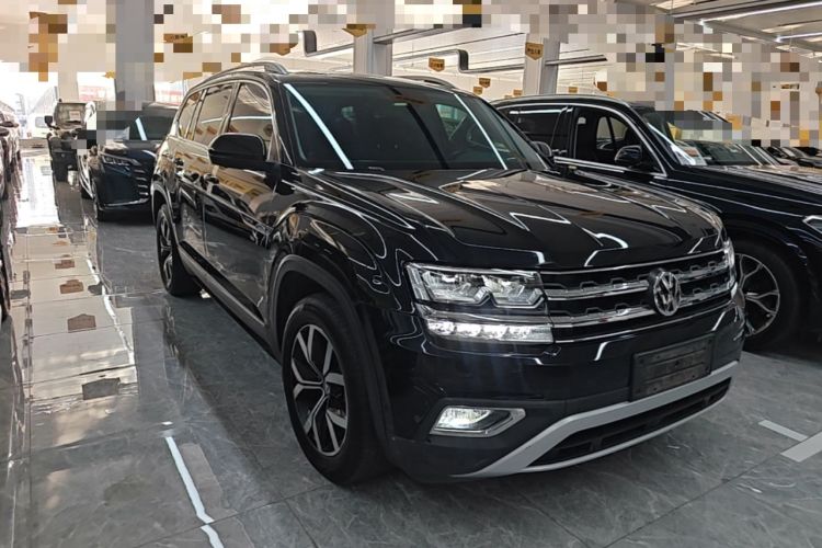 Used Volkswagen Teramont 2020 380TSI Four-Wheel Drive Luxury Version China VI Standard Front Right 45 Deg