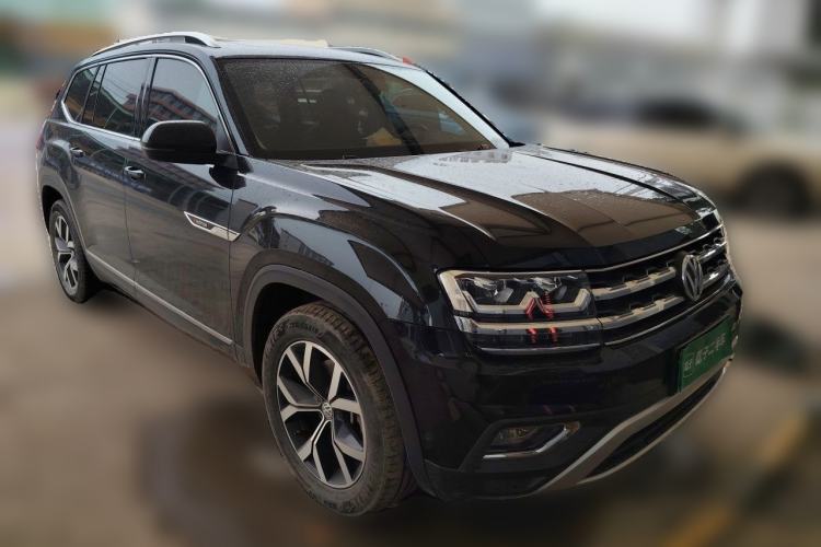 Used Volkswagen Teramont 2020 380TSI Four-Wheel Drive Luxury Version China VI Standard Front Right 45 Deg
