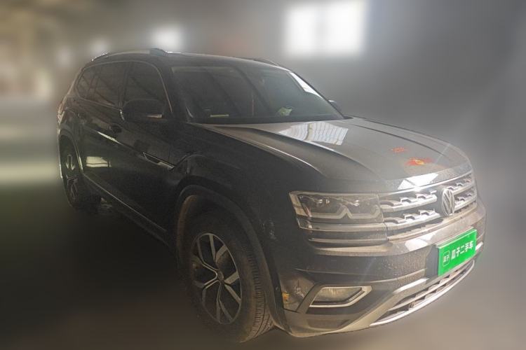 Used Volkswagen Teramont 2020 330TSI Two-Wheel-Drive Luxury Edition China VI Standard Front Right 45 Deg