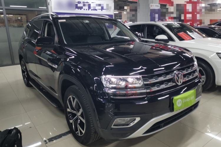 Used Volkswagen Teramont 2020 Revised Version 380TSI Four-Wheel Drive Luxury Edition Front Right 45 Deg
