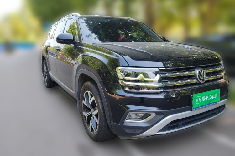 Used Volkswagen Teramont 2020 380TSI Four-Wheel Drive Luxury Version China VI Standard Front Right 45 Deg