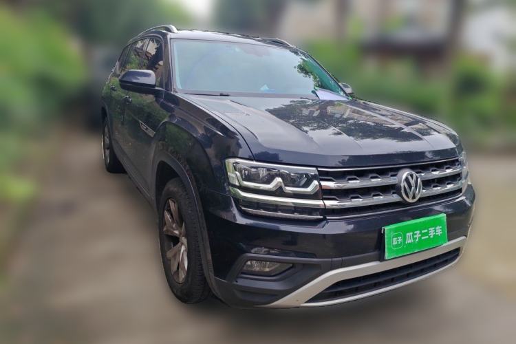 Used Volkswagen Teramont 2020 380TSI Four-Wheel Drive Comfort Edition China VI Standard Front Right 45 Deg
