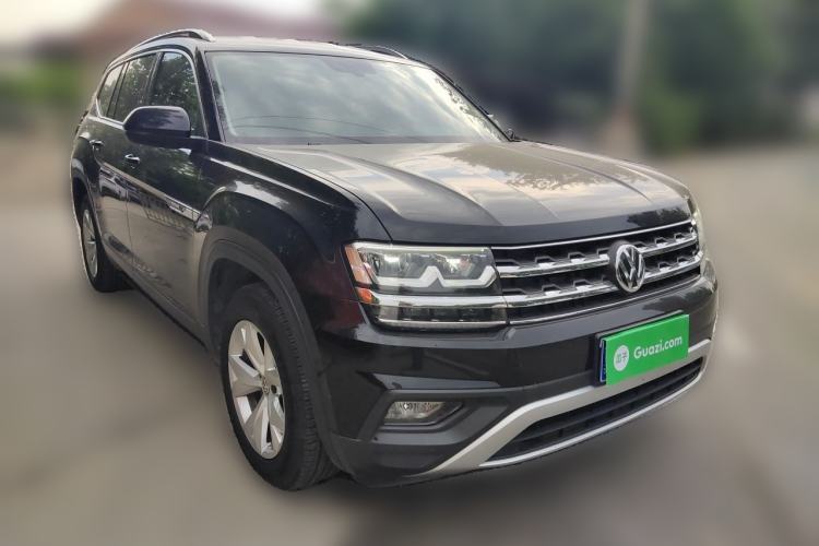 Used Volkswagen Teramont 2020 380TSI Four-Wheel Drive Comfort Edition China VI Standard Front Right 45 Deg
