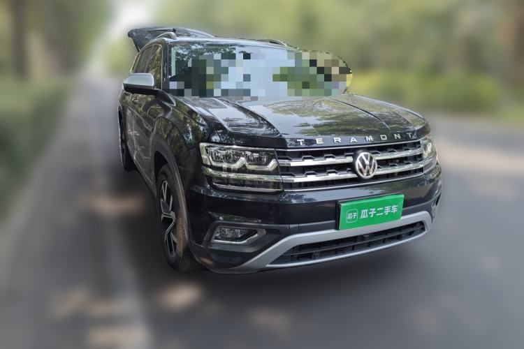 Used Volkswagen Teramont 2020 380TSI Four-Wheel Drive Luxury Version China VI Standard Front Right 45 Deg
