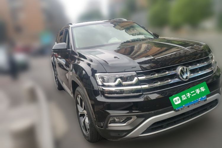 Used Volkswagen Teramont 2020 Revised Version 380TSI Four-Wheel Drive Luxury Edition Front Right 45 Deg