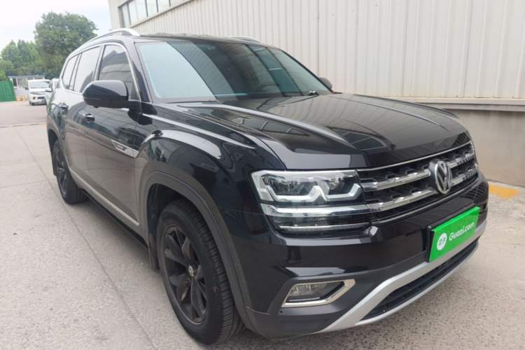 Used Volkswagen Teramont 2020 380TSI Four-Wheel Drive Comfort Edition China VI Standard Front Right 45 Deg