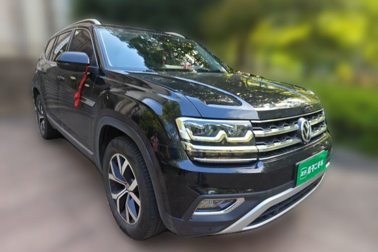 Used Volkswagen Teramont 2020 Revised Version 330TSI Two-Wheel Drive Luxury Edition Front Right 45 Deg