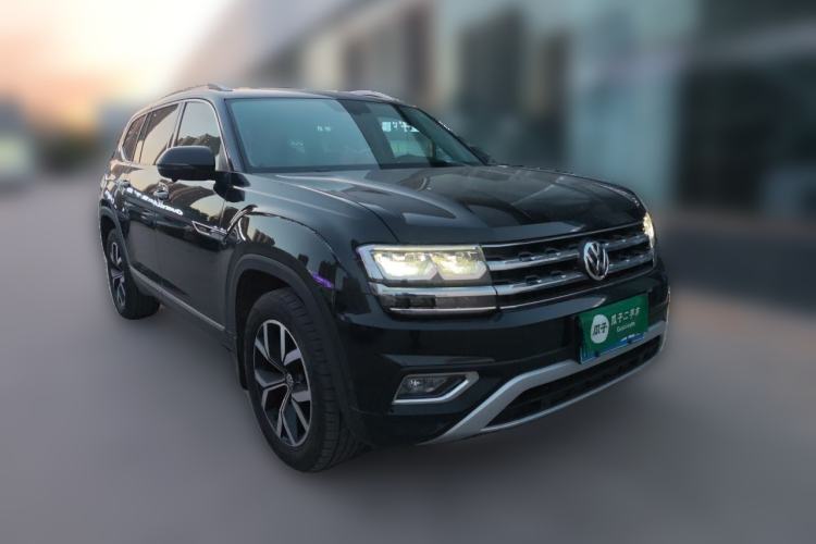 Used Volkswagen Teramont 2020 Revised Version 380TSI Four-Wheel Drive Luxury Edition Front Right 45 Deg