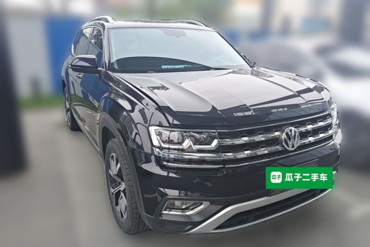 Used Volkswagen Teramont 2020 380TSI Four-Wheel Drive Luxury Version China VI Standard Front Right 45 Deg