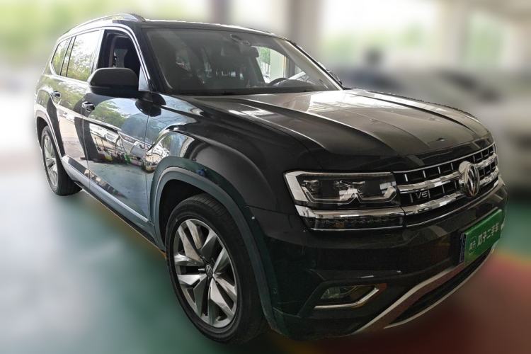 Used Volkswagen Teramont 2020 530 V6 Four-Wheel Drive Flagship Version China VI Standard Front Right 45 Deg