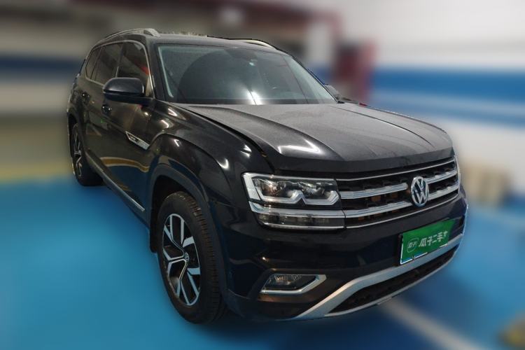 Used Volkswagen Teramont 2020 Revised Version 380TSI Four-Wheel Drive Luxury Edition Front Right 45 Deg