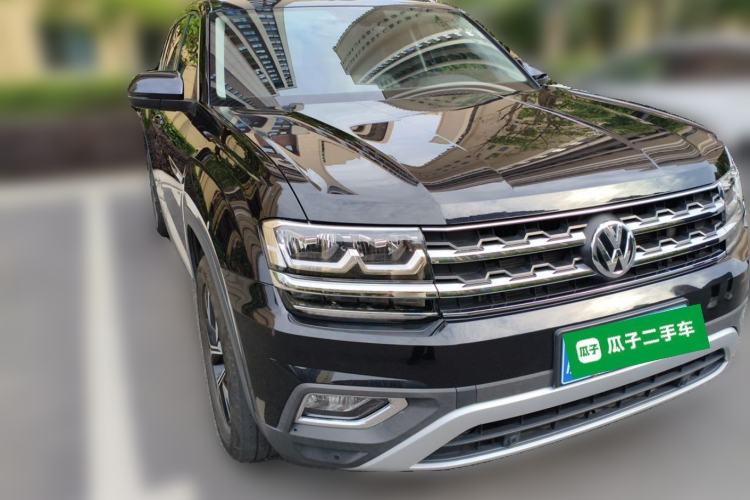 Used Volkswagen Teramont 2020 Revised Version 330TSI Two-Wheel Drive Luxury Edition Front Right 45 Deg