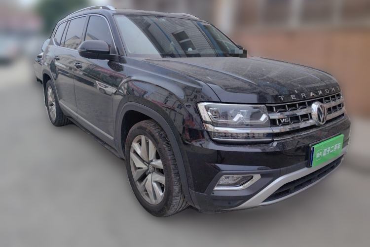 Used Volkswagen Teramont 2020 530 V6 Four-Wheel Drive Prestige Flagship Edition China VI Standard Front Right 45 Deg