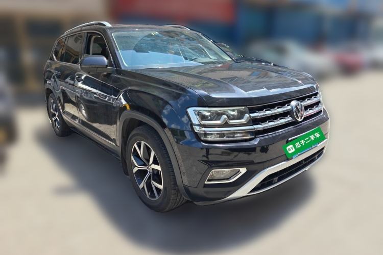 Used Volkswagen Teramont 2020 380TSI Four-Wheel Drive Luxury Version China VI Standard Front Right 45 Deg