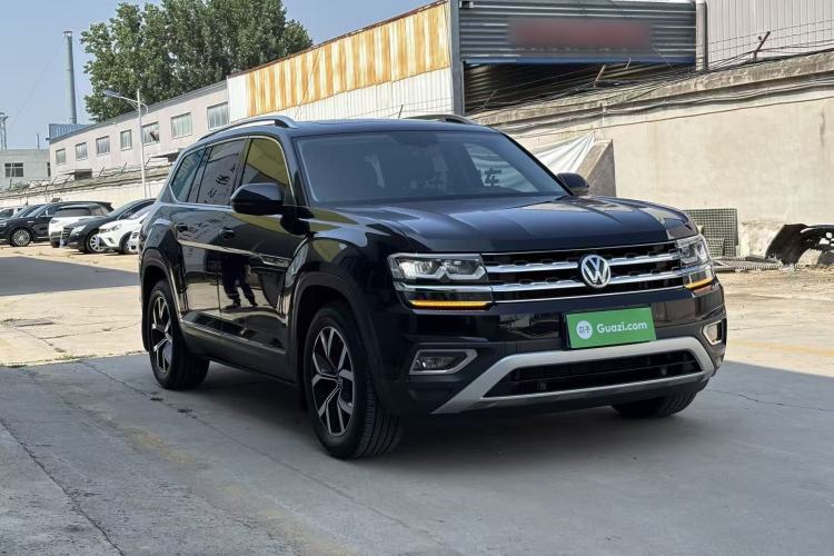 Used Volkswagen Teramont 2020 380TSI Four-Wheel Drive Luxury Version China VI Standard Front Right 45 Deg