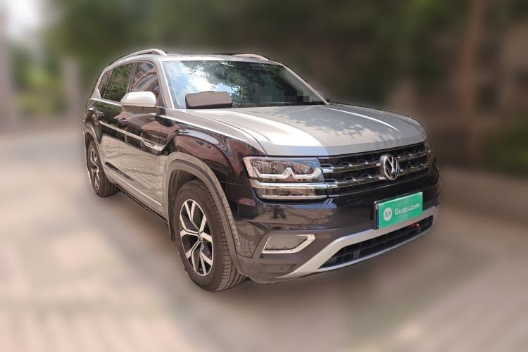 Used Volkswagen Teramont 2020 380TSI Four-Wheel Drive Luxury Version China VI Standard Front Right 45 Deg