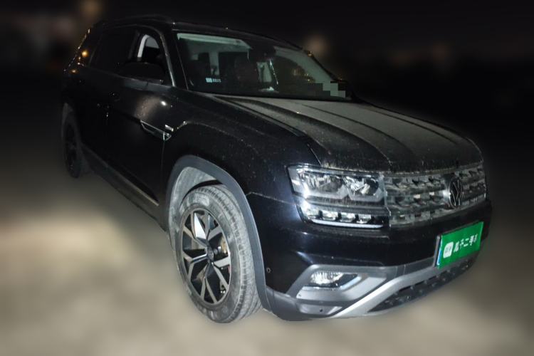 Used Volkswagen Teramont 2020 330TSI Two-Wheel-Drive Luxury Edition China VI Standard Front Right 45 Deg
