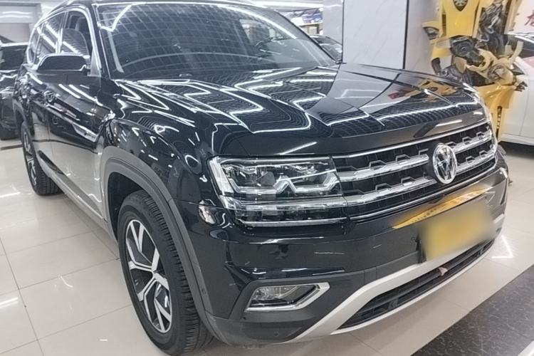 Used Volkswagen Teramont 2020 330TSI Two-Wheel-Drive Luxury Edition China VI Standard Front Right 45 Deg