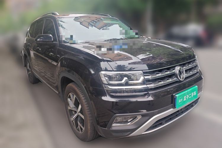 Used Volkswagen Teramont 2020 Revised Version 380TSI Four-Wheel Drive Luxury Edition Front Right 45 Deg