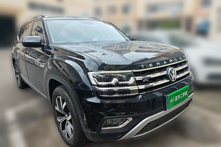 Used Volkswagen Teramont 2020 380TSI Four-Wheel Drive Luxury Version China VI Standard Front Right 45 Deg